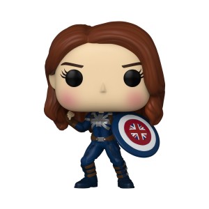 Funko Pop! Marvel: Marvel Studios What If…?-Captain Carter Stealth Suit