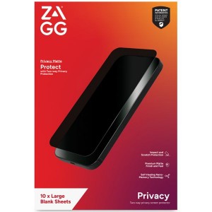 Zagg Invisible Shield ISOD Privacy Matte Protect - ML12/ML Large 10