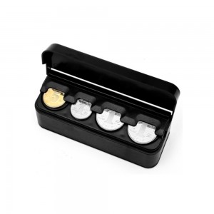 Travel-Friendly Car Coin Organizer - Keep Coins Secure On-the-Go