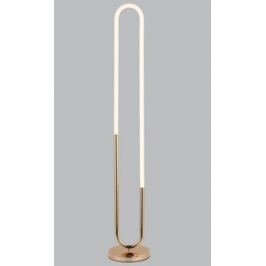 Brightstar SL411 GOLD Metal and Acrylic 15W LED Standing Lamp
