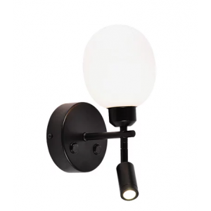 Brightstar WB403/2 BLACK 3W LED Wall Light