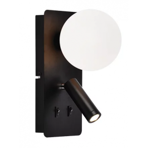 Brightstar WB400/2 BLACK LED Wall Light