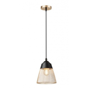 Brightstar PEN863 BK/GOLD Metal Pendant