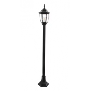 Brightstar LFL035 BLACK 6 Panel Polypropylene Base Standing Lantern