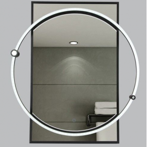 Brightstar ML062 BLACK 18W LED Rectangular Mirror Light