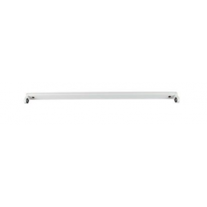 Bright Star Lighting FTL054 WH T8 LED PVC Open Channel Fitting