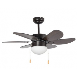 Brightstar FCF084 BLACK Metal Ceiling Fan