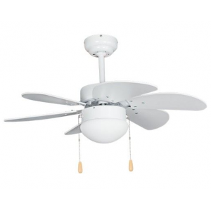 Brightstar FCF083 WHITE Metal Ceiling Fan