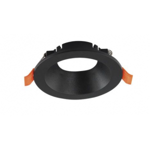 Brightstar DL062 BLACK Polycarbonate Straight Without Lampholder