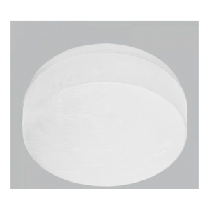 Bright Star Lighting CH005 SMALL Metal Base Fitting with Alabaster Polycarbonate Cover