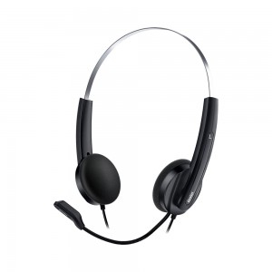 Genius HS-220U | USB Headset with Inline Control for Volume or Mute