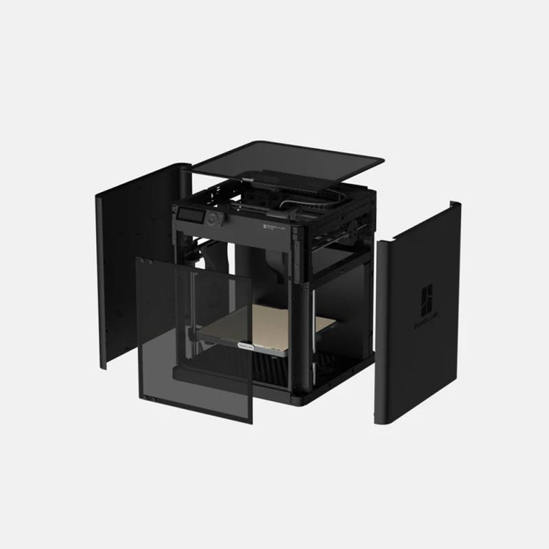 Bambu Lab P1S 3D Printer and AMS Combo - Up to 16-Color Printing