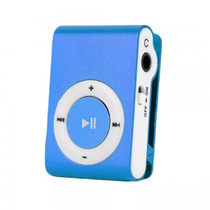 Pocket MP3 Player With Back Clip - Uses Micro SD