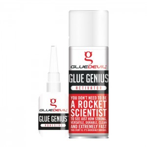 Gluedevil Glue Genius 50gr / 200ml Kit