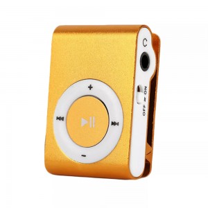 Pocket MP3 Player With Back Clip - Includes micro SD (512MB)