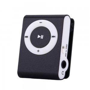 Pocket MP3 Player With Back Clip - Includes micro SD (512MB)