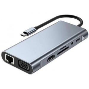 USB Type-C 10 in 1 Dock