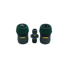 Lasher HF-Hose Connect 19mm 3Pc Set