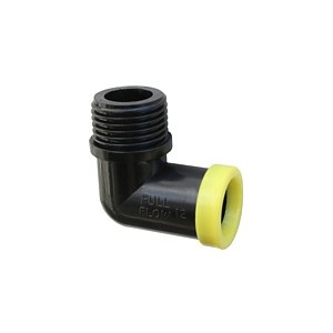 Full Flow Male Combination Elbow 20mm x 3/4 in