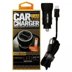 Car Charger Moxom - Samsung(micro) - MX-VC04
