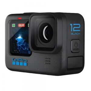 GoPro HERO12 Black - Waterproof Action Camera with 5.3K60 Ultra HD Video- 27MP Photos- HDR- 1/1.9 Image Sensor- Live Streaming- Webcam- Stabilization