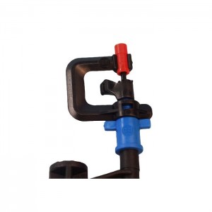Micro Rainjet Completely Rotator - Blue/Black - 1.3mm