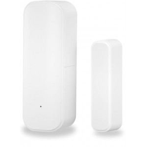 Tuya Smart Wi-Fi Door &amp; Window Sensor - Remote Alerts &amp; Works with Alexa/Google Home (White)