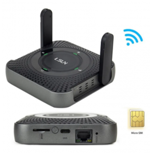 Lsun MF607 LTE Cat4 4G Sim Card Mobile Router with Built-in Battery