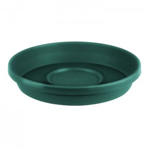 Sebor Super Pot Saucer - 15cm - Green
