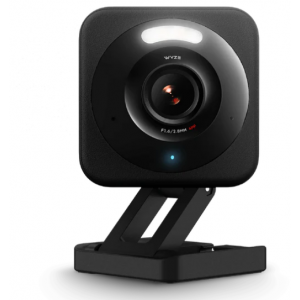 Wyze Cam v4 - 2.5K HD Wi-Fi Smart Home Security Camera - Indoor/Outdoor Use - Pet/Baby Monitor - Motion Activated Spotlight/Siren - Colour Night Vision - Audio - Local/Cloud Storage - Black