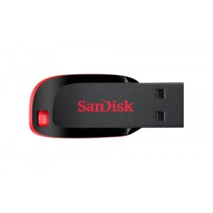 SanDisk SDCZ50-128G-B35 128 GB Cruzer Blade USB 2.0 Flash Drive - Black