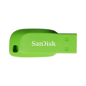SanDisk SDCZ50C-016G-B35GE 16 GB Cruzer Blade USB Flash Drive - Electric Blue