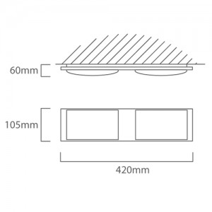 ***DISC***Wasao 3LT C/Light 630mm Chrome