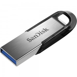 SanDisk 32GB Ultra Flair USB 3.0 Flash Drive Black/Silver (SDCZ73-032G-G46)