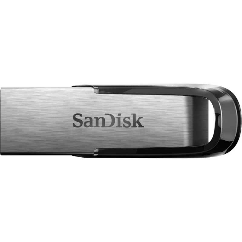 SanDisk 64GB Ultra Flair USB 3.0 Flash Drive Black/Silver (SDCZ73-064G-G46)