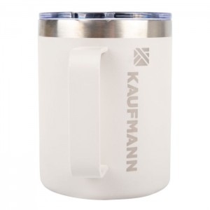 Kaufmann Travel Mug - White - 340ml