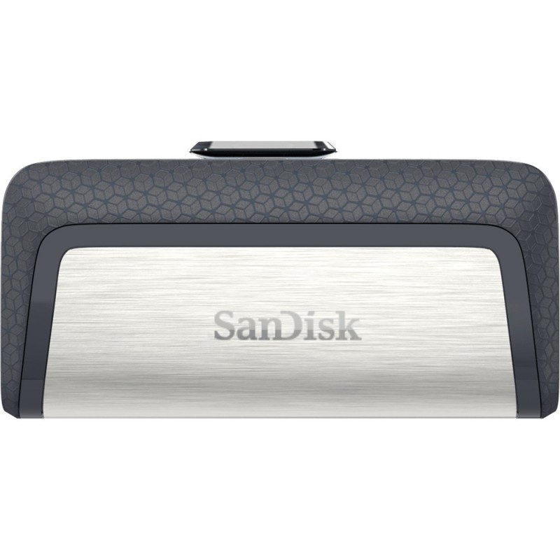 SanDisk SDDDC2-128G-G46 128GB Ultra Dual USB Flash Drive Type C-Black/Silver
