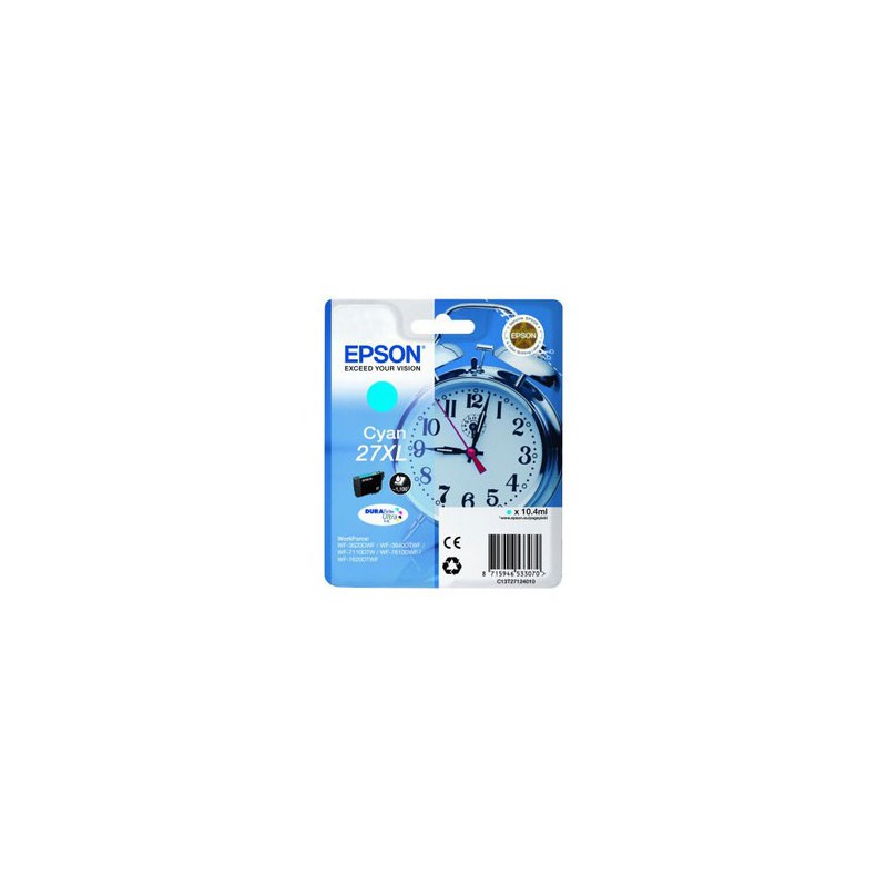 Epson 27XL High Capacity Cyan T2712 Ink Cartridge (T271240)