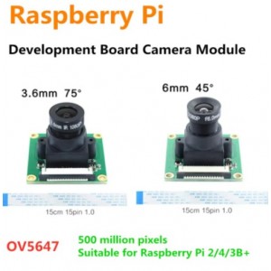 OV5647 Raspberry Pi camera 3B+4B 5 million pixel
