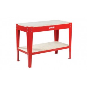 Ryobi Work Bench 1200MM Width 600KG Load W/ Shelf