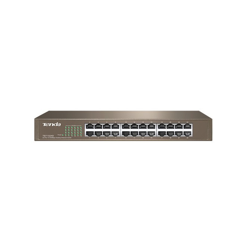 Tenda 24-Port Fast Ethernet Rack Mount Switch