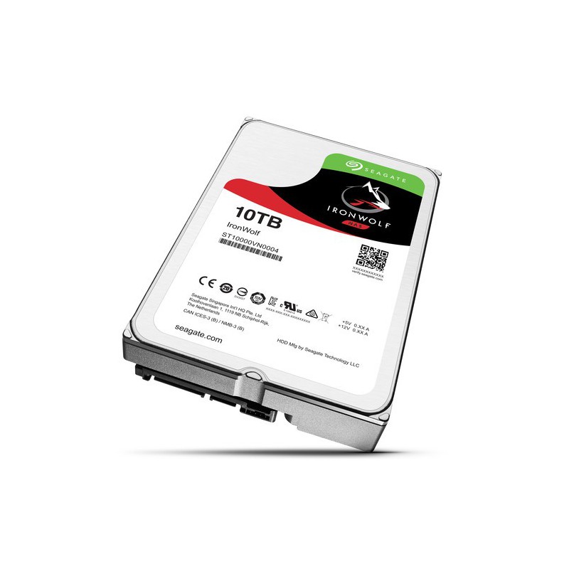 内蔵型ハードディスクドライブ Seagate IronWolf 10TB HDD Seagate 10TB IronWolf 7200 rpm SATA III 3.5