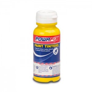 Powafix Paint Tinters - Bright Yellow - 50ml