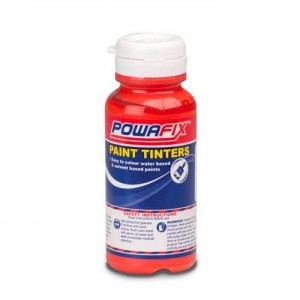 Powafix Paint Tinters - Bright Red - 50ml