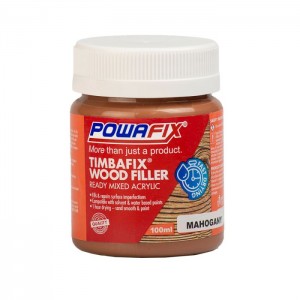 Powafix Timbafix Wood Filler - Mahogany - 100ml