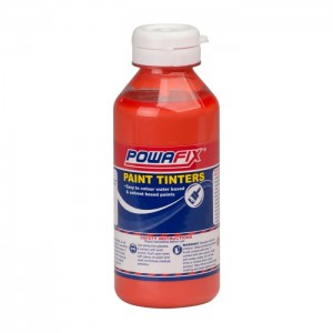Powafix Paint Tinters - Bright Red - 100ml
