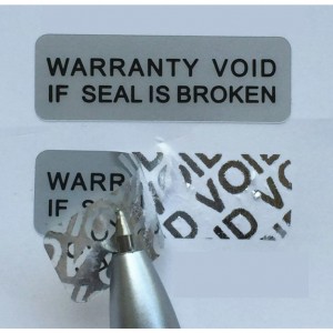 Warranty VOID Stickers (40 per sheet)
