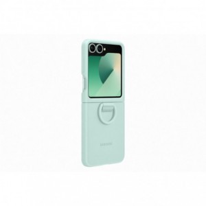 Samsung Silicone Cover With Ring - Samsung Galaxy Z Flip6 - Mint