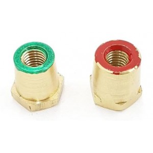 Conversion Connectors Stud To Post Brass Field Kit