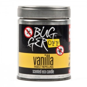 Bugger Off Eco Scented Candle - Vanilla